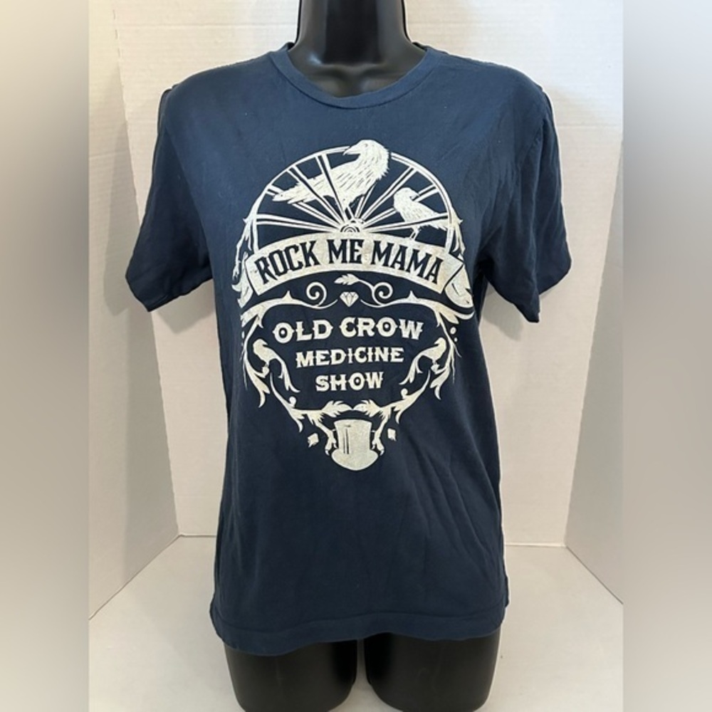 Old Crow Medicine Show Navy T-Shirt small
